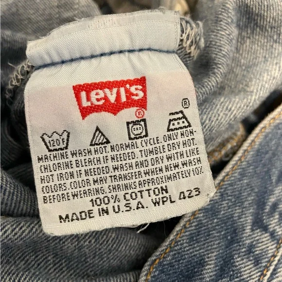 Vintage Levis 501 xx button fly jeans USA Men’s 35x30 perfectly distressed - Picture 9 of 16